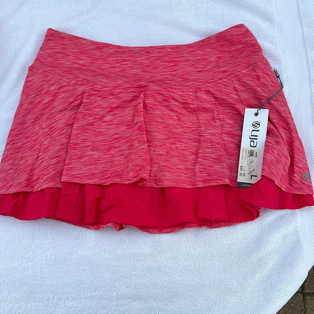 Lija Women’s Tennis Skort - Pink (Azalea)